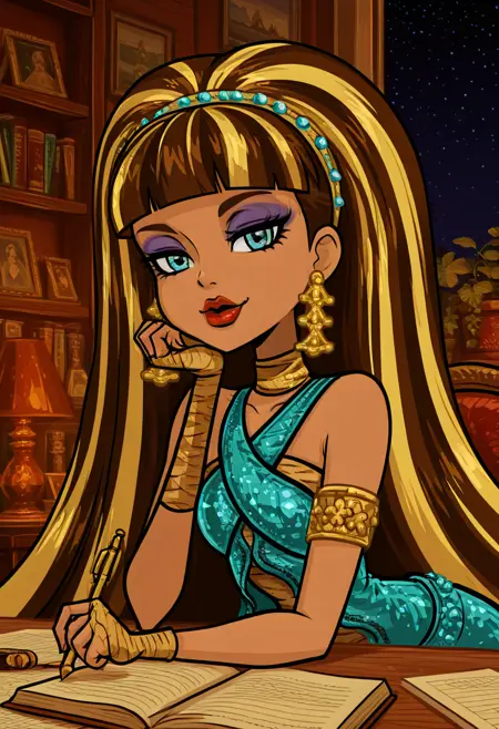 Cleo de Nile: Dynastic Diva (Monster High) [Illustrious & Pony]