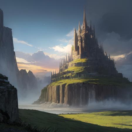 End of world, fantasy, Land scape