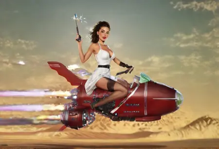 Rocket Ride SDXL