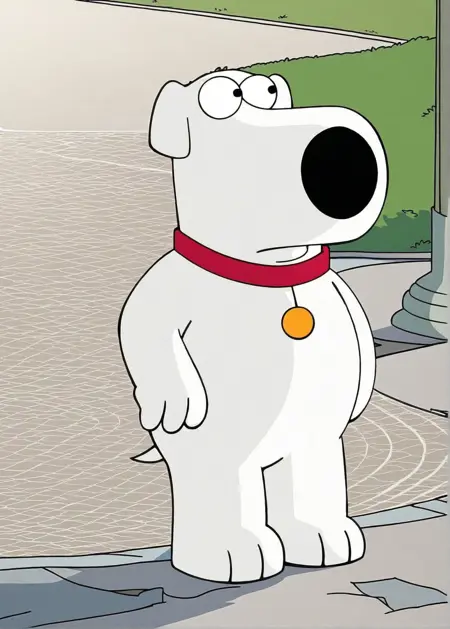 Family Guy - Brian Griffin - Illustrious