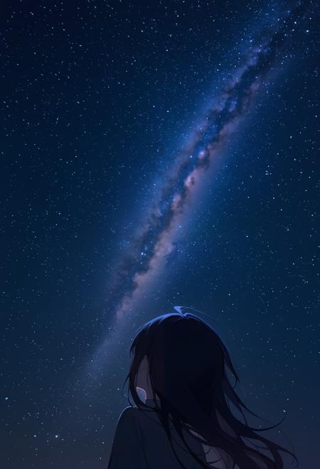 Milky Way / Night Sky / Background / IllustriousXL v1.0