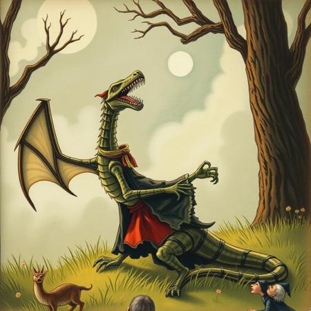 And hast thou slain the Jabberwock?
      Come to my arms, my beamish boy!
O frabjous day! Callooh! Callay!”
      He chortled in his joy.