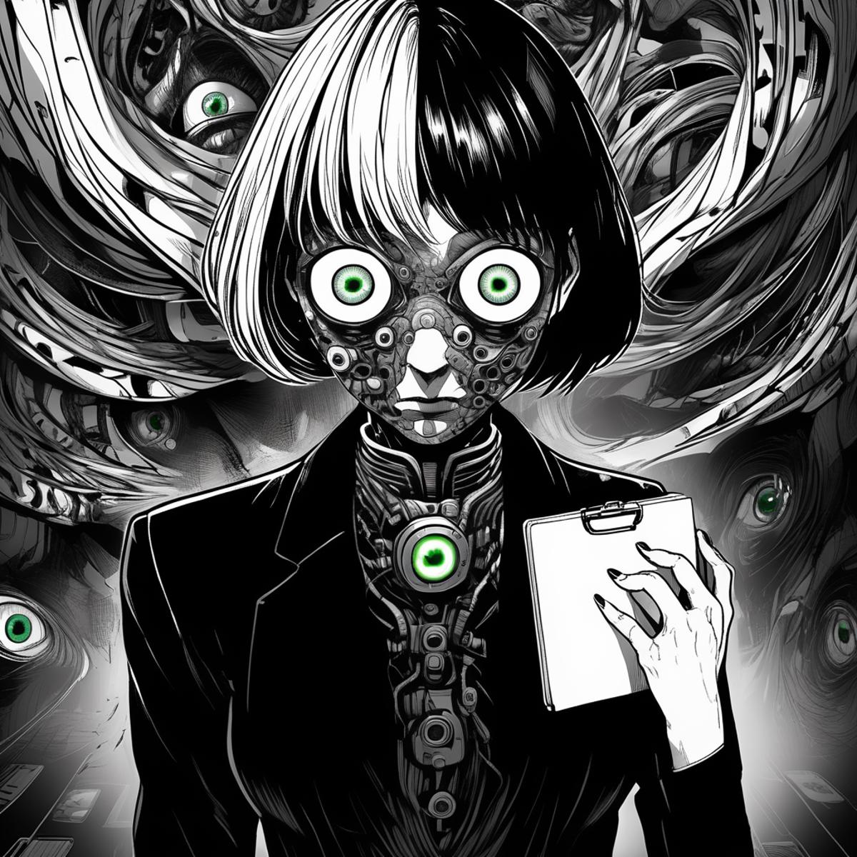 Junji Ito Style {SDXL Now Supported} image by nazzul