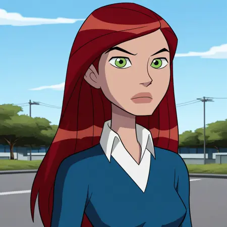Gwen Tennyson  [ Ben 10 : Alien Force ] by Leaf