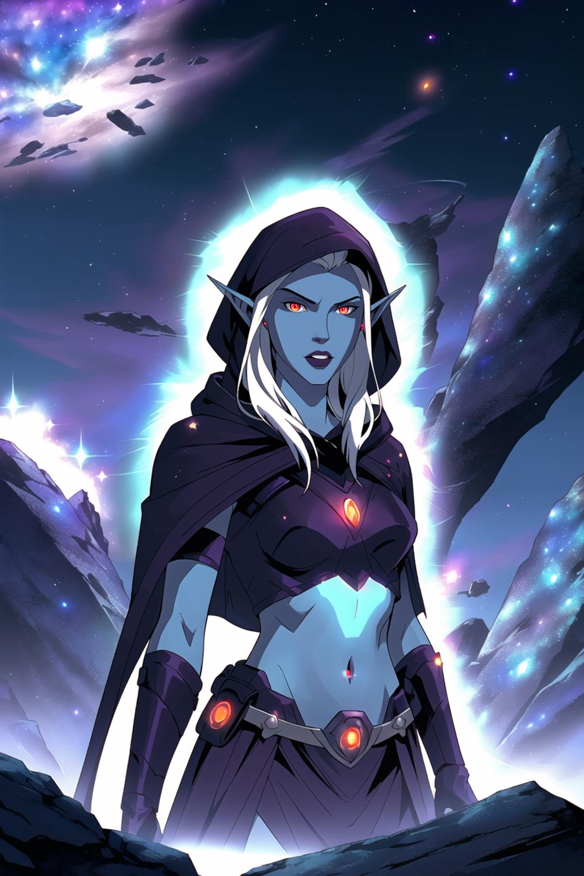 Drow Concept LoRA image by AnteMaxx