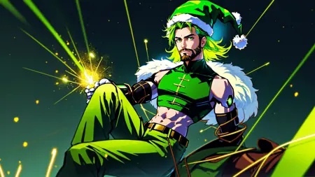 AI Overlord Santa Embedding Set