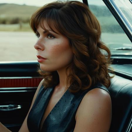 Hyperrealistic art of Perfect Detailed messy hair freckles:0.1
<lora:Noomi Rapace-000002:1.2> Noomi Rapace
a woman in a leather dress sitting in a car cinematic vintage film style, Extremely high-resolution details, photographic, realism pushed to extreme, fine texture, incredibly lifelike