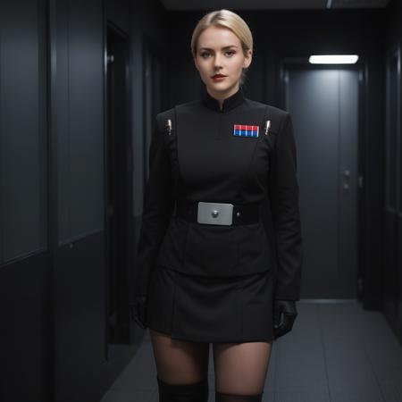 Imperial officer wearing a (color) uniform