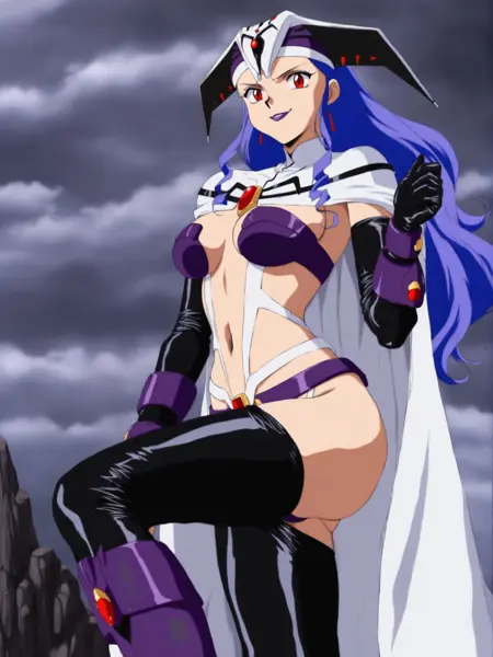 Dark Goddess Althena- Lunar, Silver Star Story