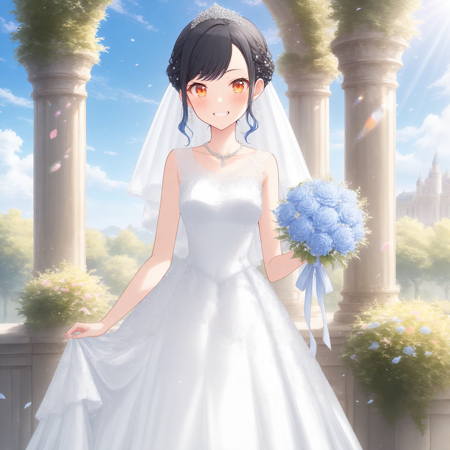 Dressed In Pure White (Shiraishi An) / Project SEKAI IllustriousXL