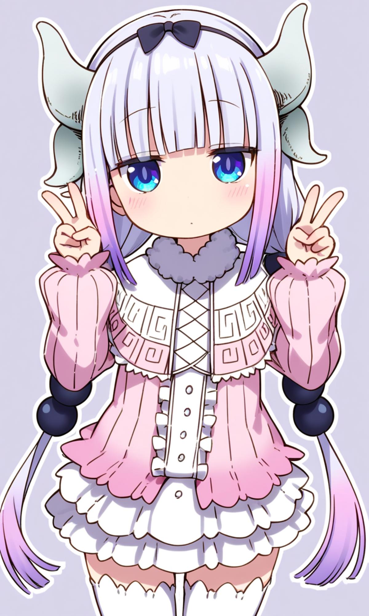 Kanna Kamui - (Kobayashi-san Chi No Maid Dragon) XL / Pony - XL ...