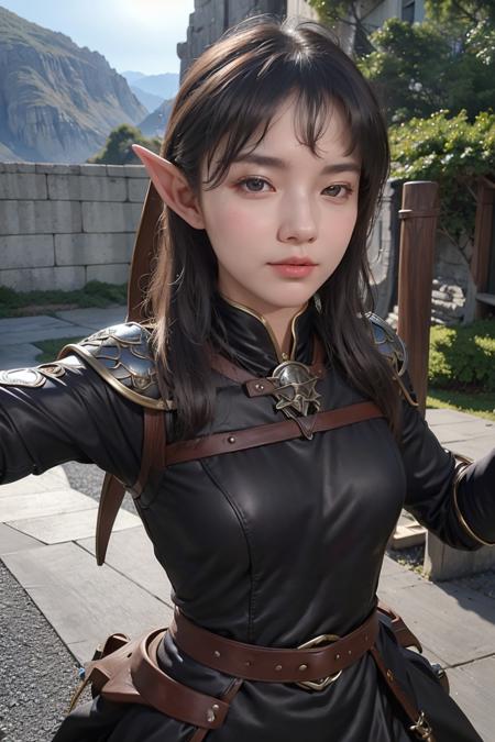 1girl, solo, realistic,( photorealistic:1.4), best quality, female elf ranger, leather outfit, elf-sword, action, hooded cloak, jewelry, accessories, middle earth, intricate, elegant, highly detailed, artstation, character, smooth, sharp focus, 8k, dynamic action, dynamic move, dynamic pose,
,<lora:my_mergeV10:1>