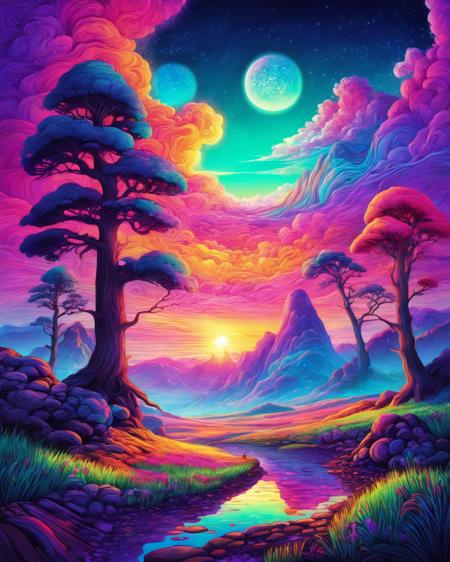 PsyAI Psychedelic Visionary art DMT LSD