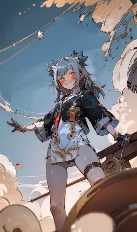 禄良 Luliang | 深空之眼 Aether Gazer(Lora| 差分学习法 Incremental learning | 神童优化器 Prodigy optimizer | Multires noise)