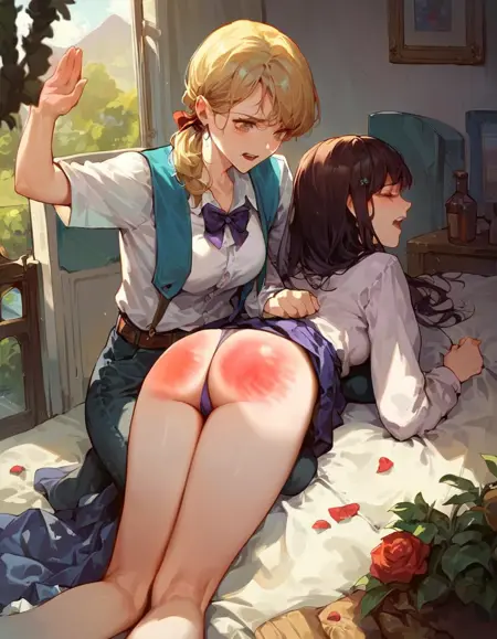 Over the Knee - Spanking LoRa for Pony