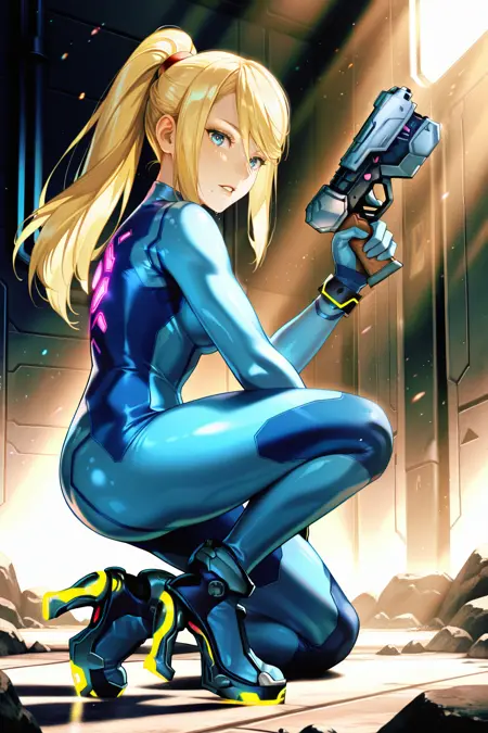 Samus Aran LoRA