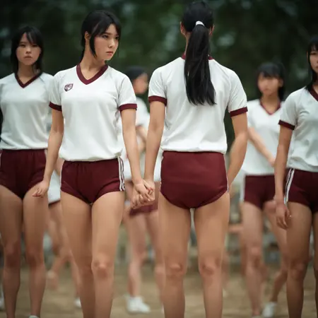 体操服(赤)Gym uniform (RED) SDXL