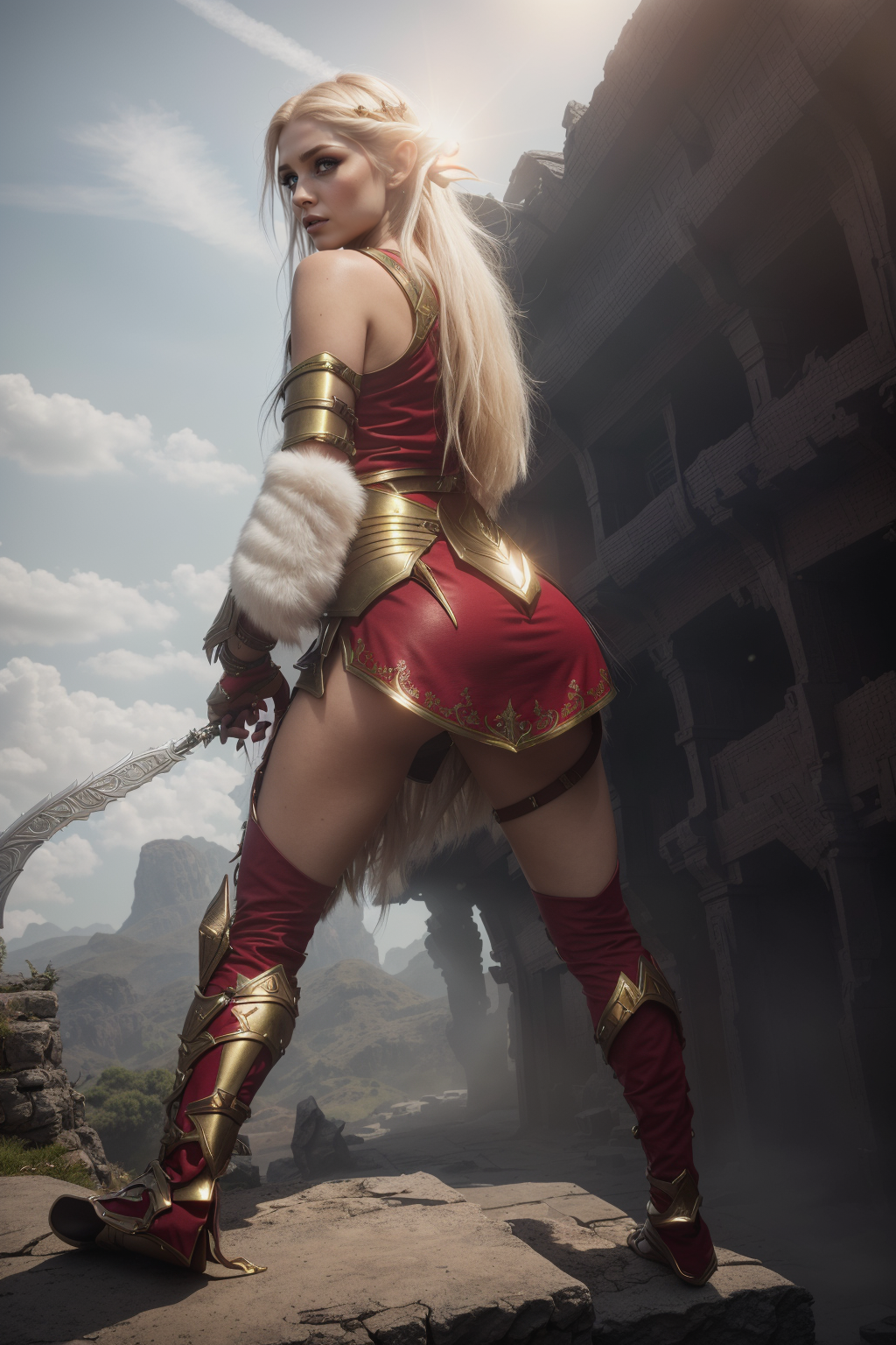 elven warrior princess
