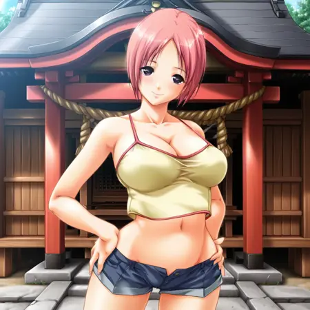 Kagami Haruka - Helter Skelter ~Hakudaku no Mura~ [Comission]