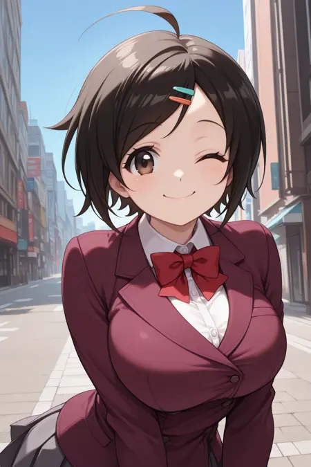 Tomoko Sakurai/桜井 智子 (Sora no Otoshimono) SDXL LoRA [Illustrious]