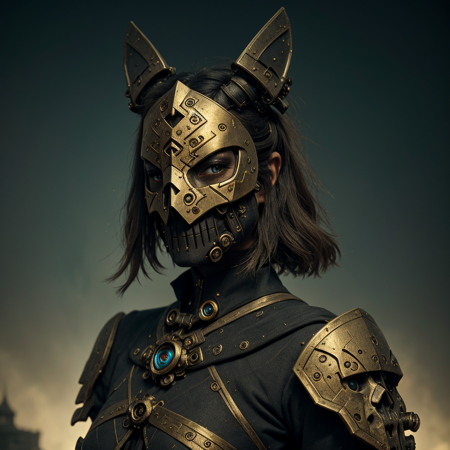 Steampunk X Skull Mask SD 1.5 LoRA