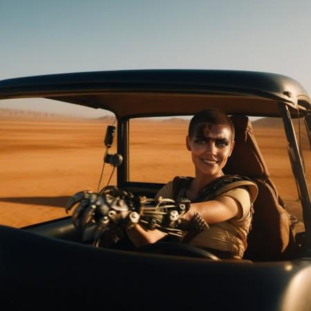 Furiosa: A Mad Max Saga (2024) - SDXL (long/short hair + with/without mechanical arm) v1.0