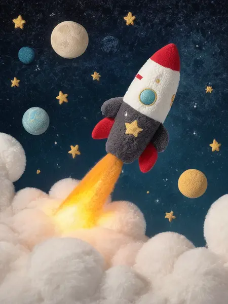 Plush material -- 毛茸茸 -- SDXL