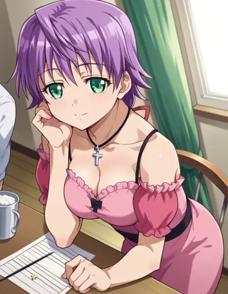 Natsumi Orifushi (織節 夏実) - Kanojo x Kanojo x Kanojo (彼女×彼女×彼女~三姉妹とのドキドキ共同生活~)