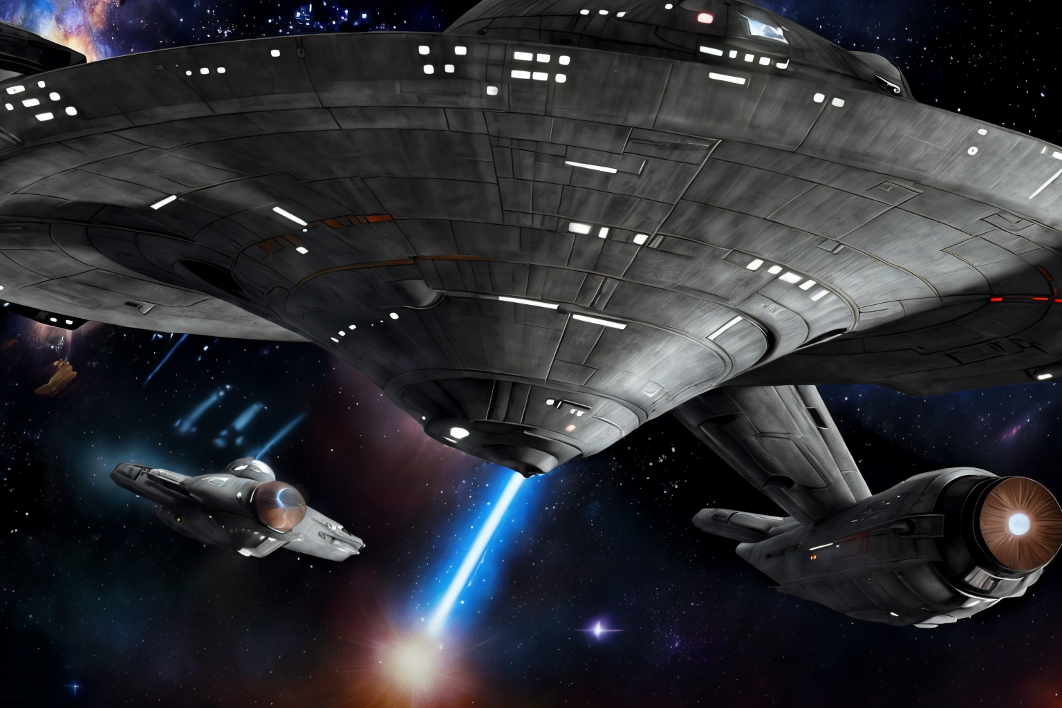 <lora:Enterprise_02:0.99> , (uss_enterprise ship)  earth in the background ( star wars) silhouette by the sun, (intricate details:1.12), hdr, (intricate details, hyperdetailed:1.15), (natural skin texture, hyperrealism, soft light, sharp:1.2), game art, key visual, surreal