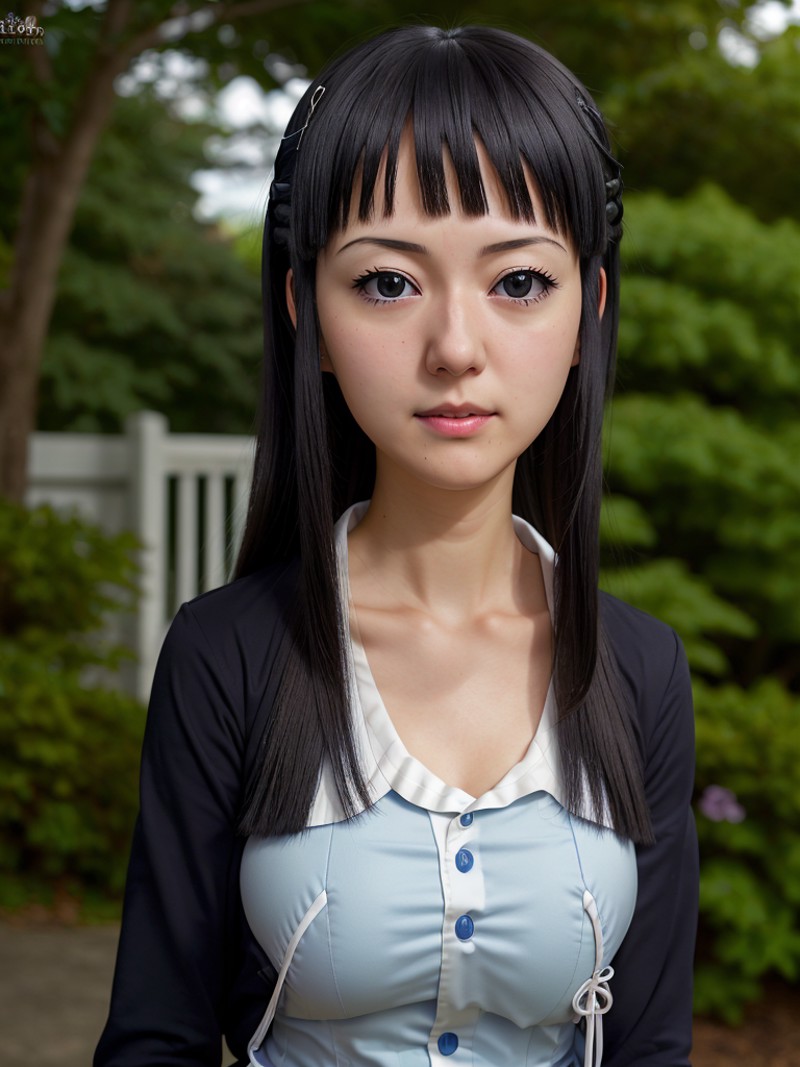 (realistic, professional photo:1.1), SuguhaRW, detailed hair, detailed eyes, pretty face, skirt, <lora:SAO-Girls-Real-RS:1>