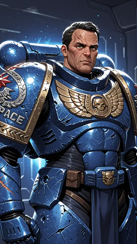 Warhammer 40K Space Marine - Demetrian Titus