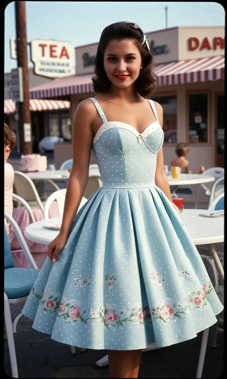 In the '50s - 1950s Style SDXL