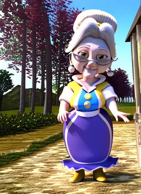 Granny Pina - 44 Cats (PonyXL V6)