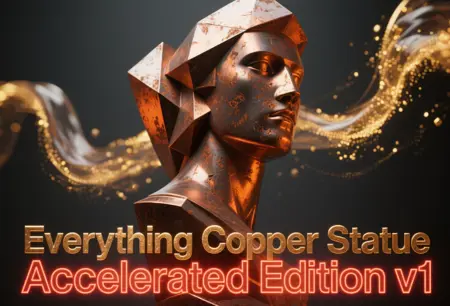 Flux+Kontext Everything Copper Statue Accelerated Edition v1
