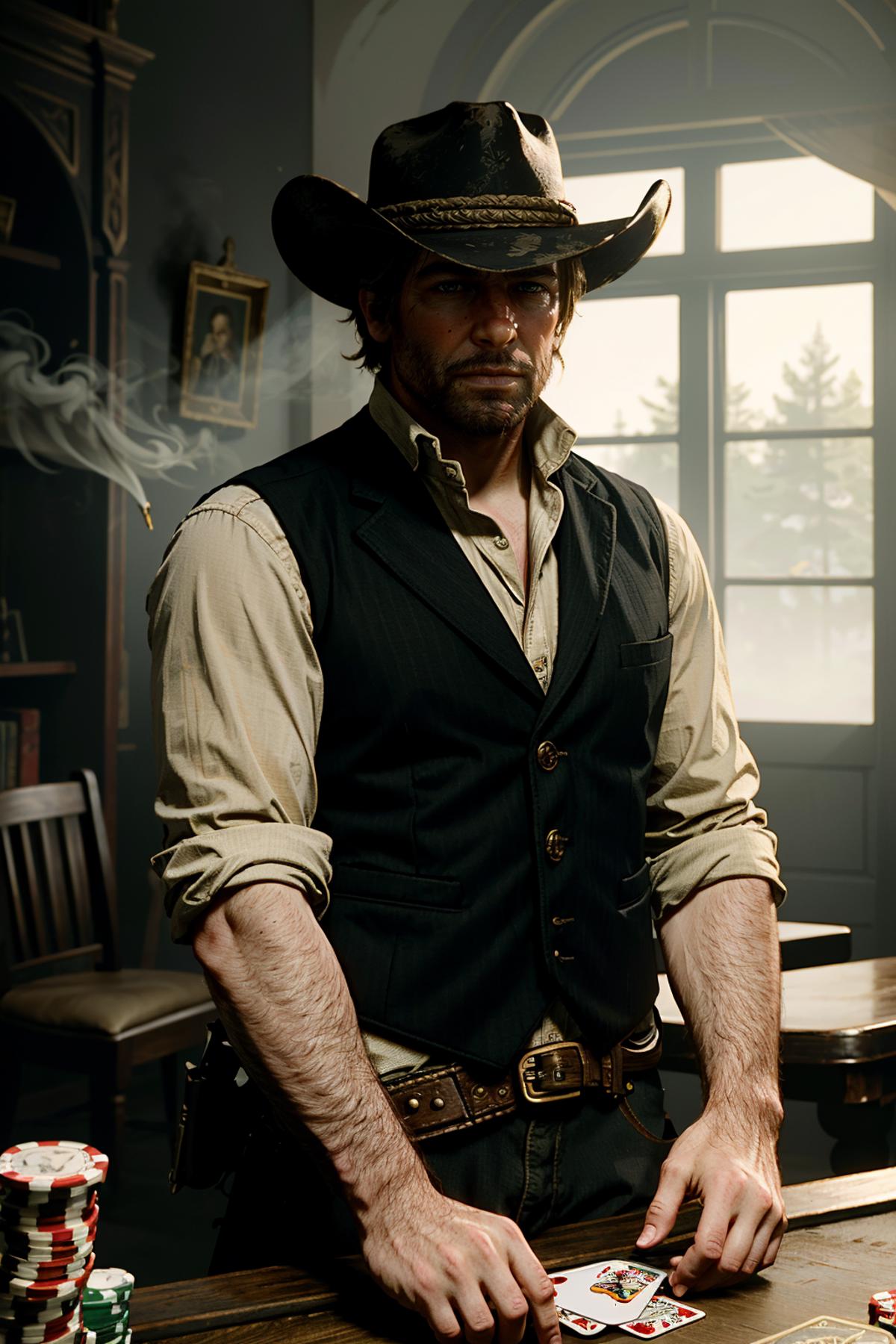 Arthur Morgan from Red Dead Redemption 2 image by BloodRedKittie