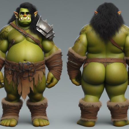 Orc (DALL-E Style) Orc ( Dall-E Style)