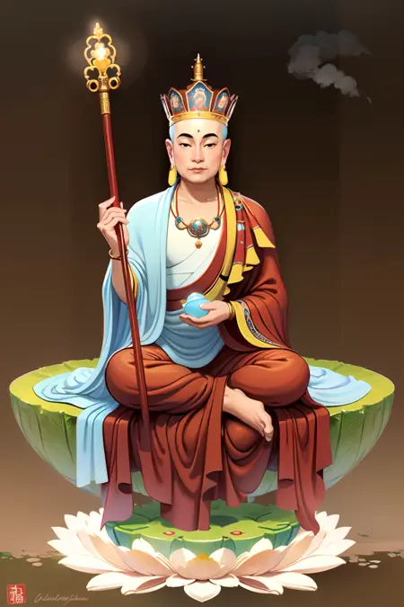 Ksitigarbha Bodhisattva 地藏王菩萨