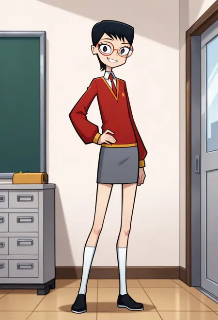 Flackville Chess Girl - Randy Cunningham: 9th Grade Ninja