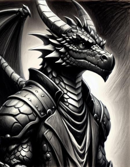 Charcoal Drawing Style based on Dalle 3 v3 experimental
