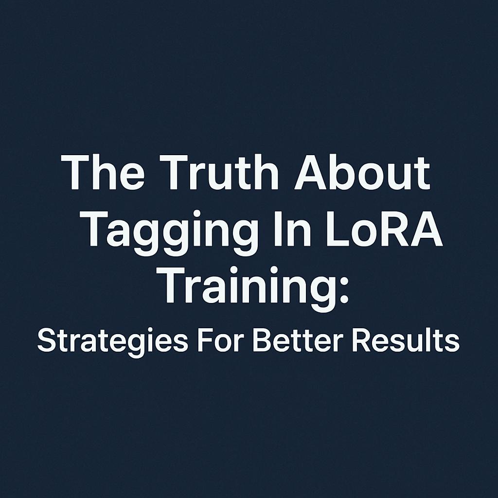 The Truth About Tagging In LoRA Training : English ver