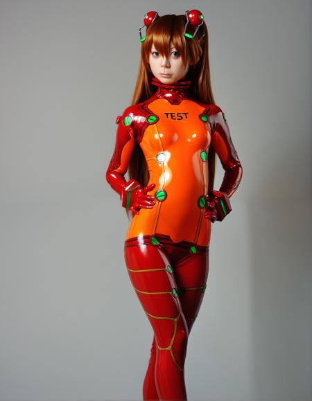 Latex Asuka Langley Soryu Cosplay | SDXL/Pony | Multiple Outfits v1 Test Plugsuit Pony
