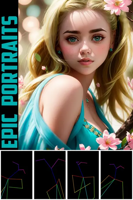 zPose EPIC Portraits (pose helper)