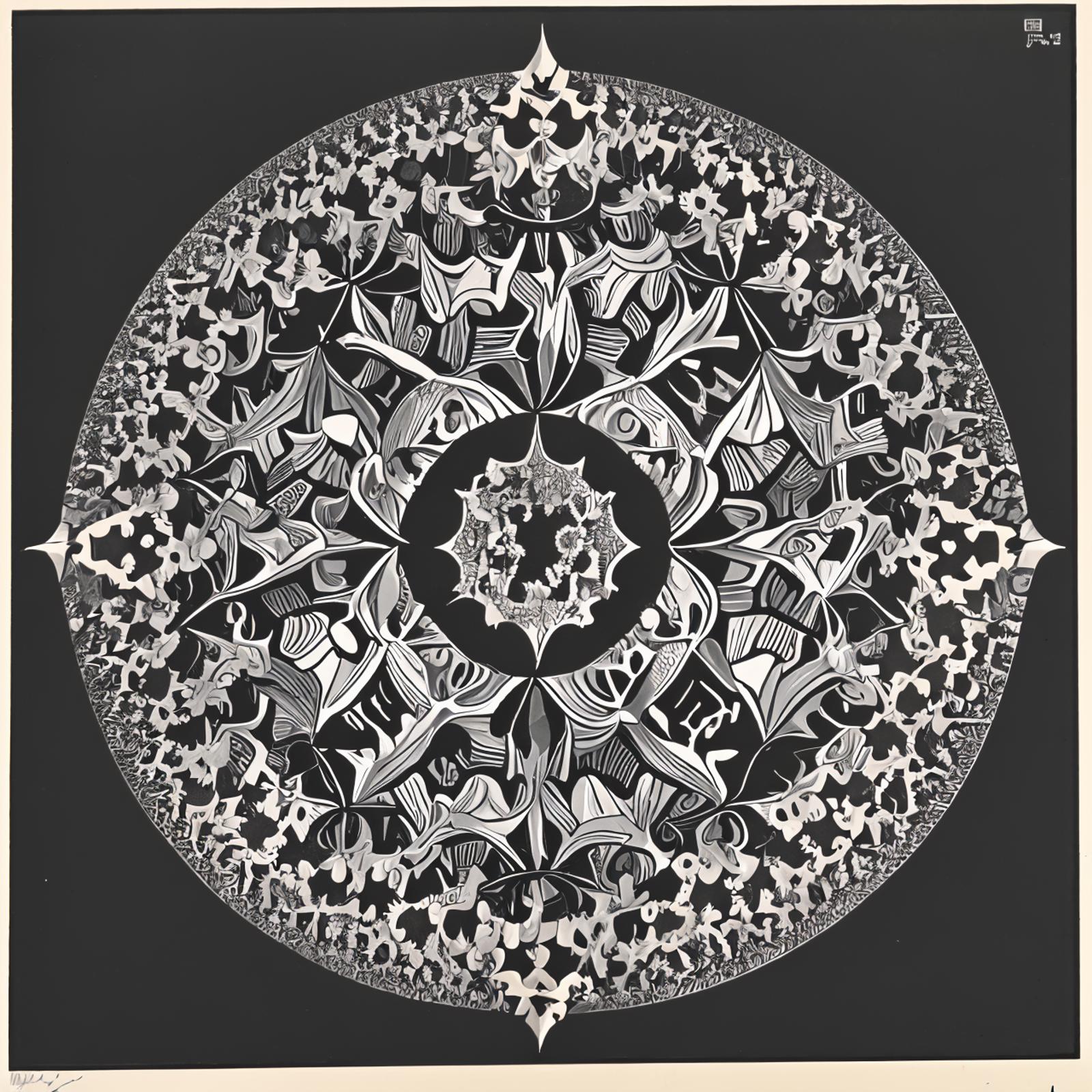 Escher illustrations image by zouguojun