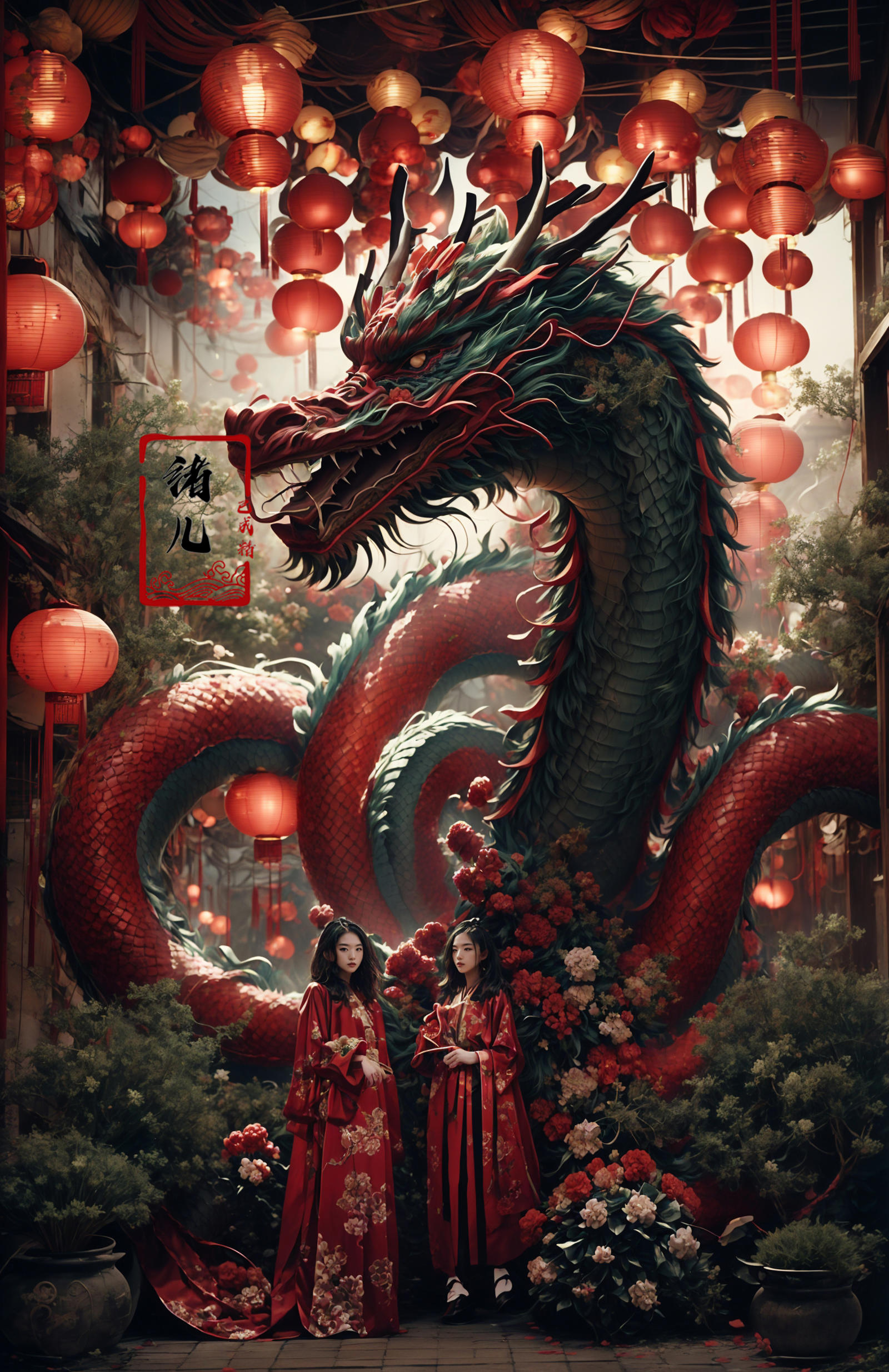 绪儿-龙舞Dragon dance image by XRYCJ