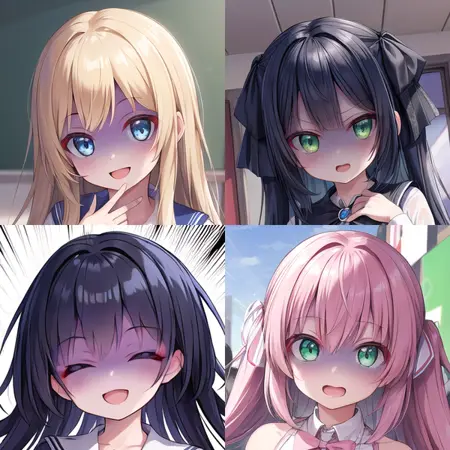 Paled face / 青ざめた顔