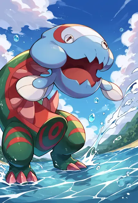 Dracovish (Pokemon/ポケモン)-PonyXL