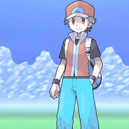 Red, Lucas and Hilbert - Pokemon V1