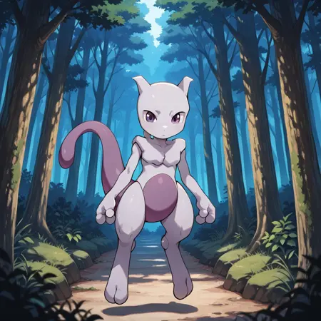 Little Mewtwo Pokemon