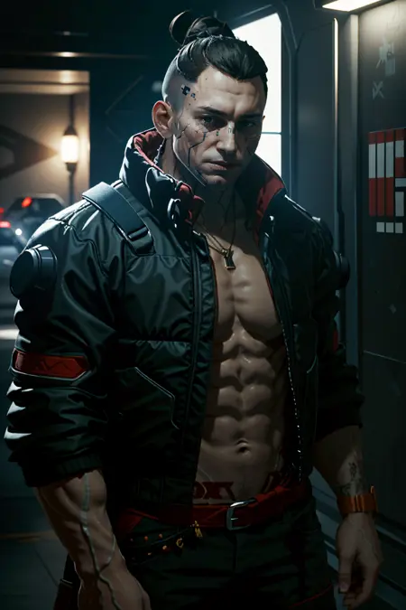 Jackie from Cyberpunk 2077