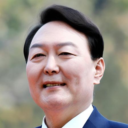 south korea president ((dnflemfdmldlfrmfjwlsduddnd)), ((masterpiece)), 8k detailed, front face, focusing on face, smile,